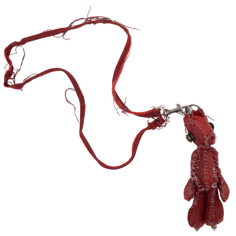 Collier rouge piques
