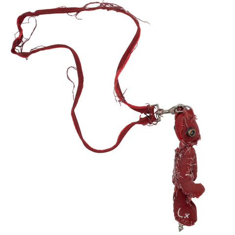 Collier rouge piques