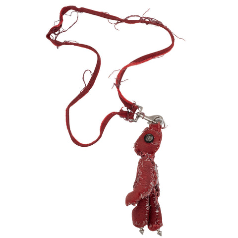 Collier rouge piques