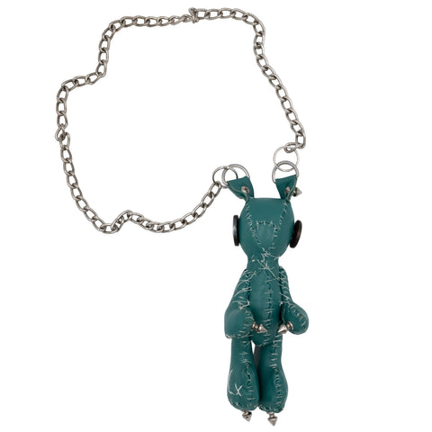 Collier turquoise cuir