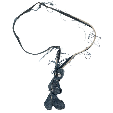 Collier bleu original