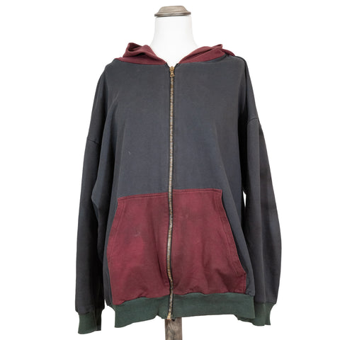 Jaquette bleu bordeaux vert